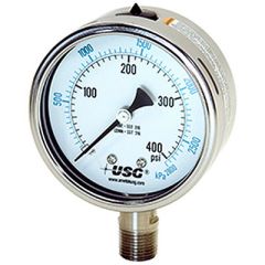 Ametek 253009A 1550 Liquid Fillable | 0-30 PSI