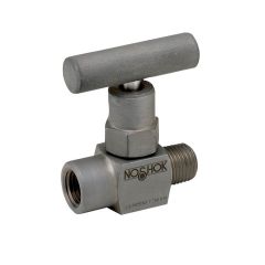 NOSHOK 152-MFC, 1/4" NPT, Male x Female, Steel, 0.172" Orifice Soft Tip Mini Valve