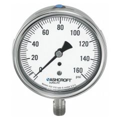 Ashcroft Duralife Pressure Gauge 25 1009AW 02B 100