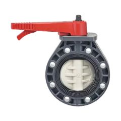 Plast-O-Matic BU5575-300EP-PP-PV Butterfly Valve