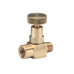 NOSHOK 102-MMS, 1/4" NPT, Male x Male, 316 Stainless Steel, 0.172" Orifice hard_seat Mini Valve