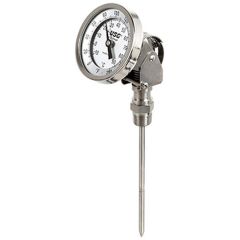 Ametek Adjustable Bimetal Thermometer | 0-200°F/C | 1/2"NPT